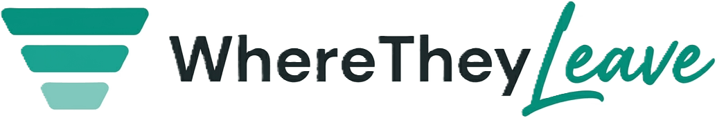 WhereTheyLeave Logo